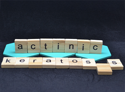 Bauklötze zeigen Aktinische Keratosen