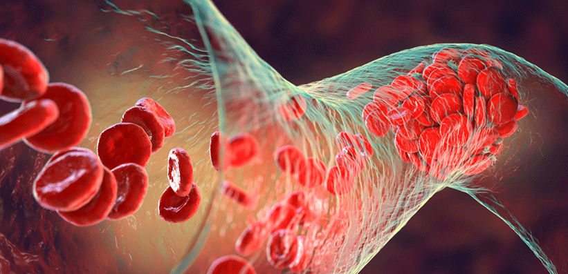Medizinische Illustration roter Blutkörperchen