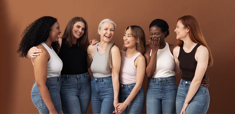 Frauen in unterschiedlichen Altersklassen