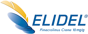 Elidel® ist eine Creme mit 10 mg/g Pimecrolimus zur Behandlung von milder bis moderater atopischer Dermatitis, wenn eine Behandlung mit topischen Kortikosteroiden entweder nicht angebracht oder nicht möglich ist